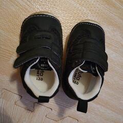 子供　靴 スニーカー　12.0　黒