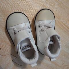 子供　靴　スニーカー　白　13.0
