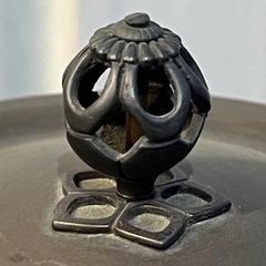 茶釜◇釜師 菊地政光 造◇銅蓋◇鉄釜◇約8kg