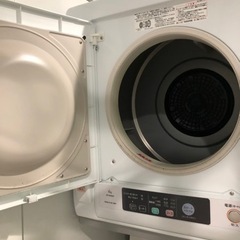 ジャンク品)日立 純正スタンド付き衣類乾燥機 2017年製 DE-N60WV