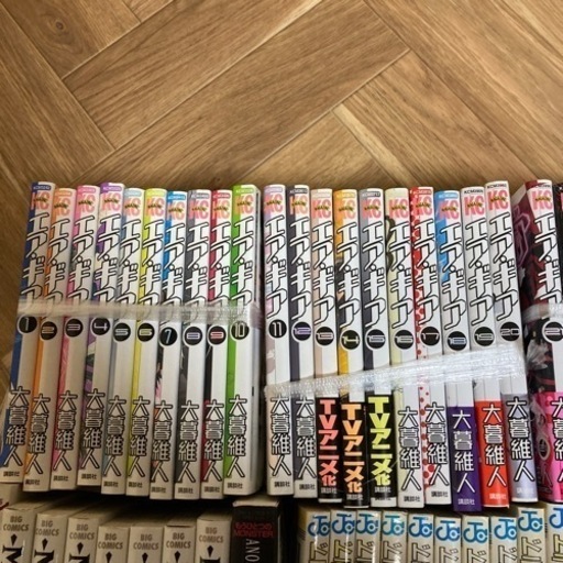 断捨離中 漫画本エアギア全巻37巻 みゆパパ 自衛隊前の家具の中古あげます 譲ります ジモティーで不用品の処分