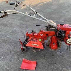 耕運機/管理機、簡易畝立て器付き シバウラSC400 正/逆ロータリー4馬力