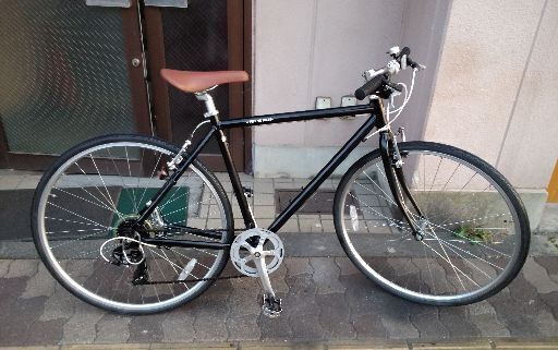 WEEKEND BIKES[ウィークエンドバイク]700cクロスバイク アルミ/7speed/ブラック