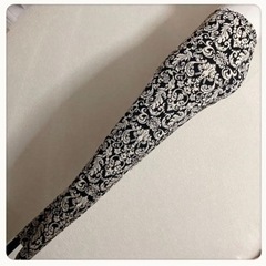 ご購入者様決定꒰GALSTAR꒱ダマスク柄 レギンス黒ベージュ サテン