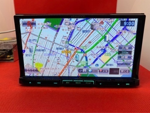 KENWOOD 彩速 MDV-535DT フルセグ 地図更新済 い-7 取扱説明書付き
