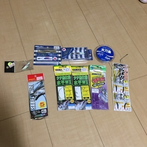太刀魚仕掛けセット釣り用品釣り道具 でーきん 菅野の家電の中古あげます 譲ります ジモティーで不用品の処分