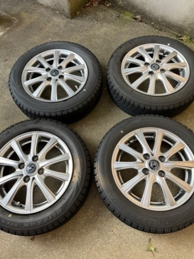 値下げ】175/65/R14 バタ臭 スタッドレスタイヤ ホイール付 4本 