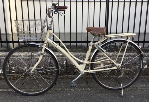 自転車 ＜整備・美品＞パナソニック・ヴィアトーレ・内装3段変速・27 
