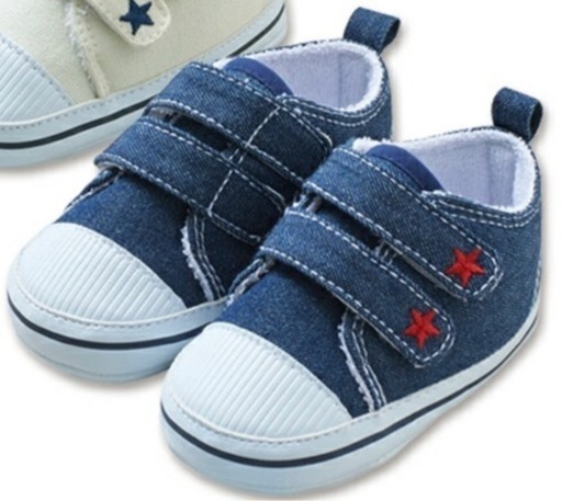 新品 ファーストシューズ 12cm デニム 男の子 プレシューズ 室内履き Chelsy 北大宮の子供用品の中古あげます 譲ります ジモティーで不用品の処分