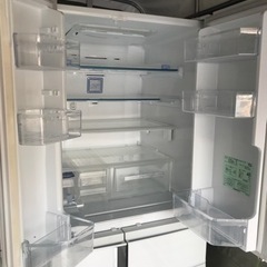 保証付2022年6月迄】MITSUBISHI 6ドア冷蔵庫 MR-RX57T-W 2012年