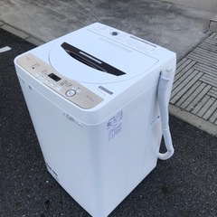 名古屋市郊外配送無料キャンペーン中！！ SHARP 6kg洗濯機 ES-GE6D-T 