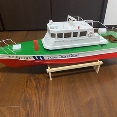 ラジコン船体 木製モデル