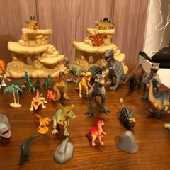 たくさんの恐竜