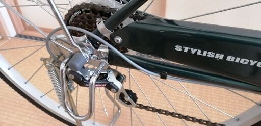自転車 27インチ 6段変速 WISTERIA ウィステリア グリーン
