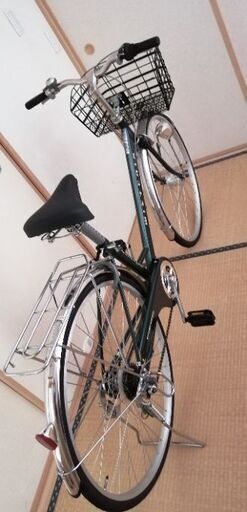 自転車 27インチ 6段変速 WISTERIA ウィステリア グリーン