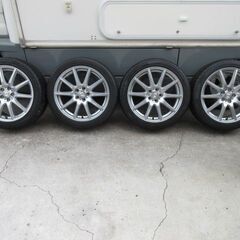 プリウス等に！17インチホイール 215/45R17 中古品「A」