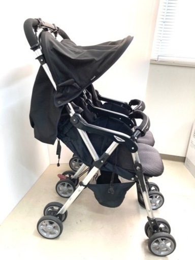 SOLD OUT！二人乗りベビーカー◇Combi コンビ◇ツインスピンGC 1ヶ月から