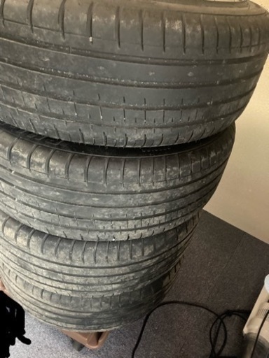 30 プリウス純正ツーリングホイール溝たっぷりタイヤ付き