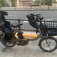 子乗せ電動アシスト自転車(3人乗り)ヤマハパス