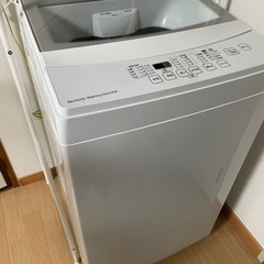 【ネット決済】洗濯機　6kg 交渉成立済み