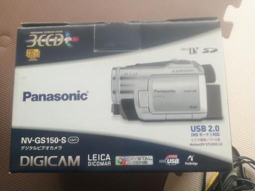 パナソニック デシタルビデオカメラNV―GS150―S美品
