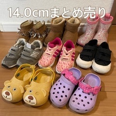 14.0cm 靴、サンダル、ブーツ、長靴9点まとめ売り