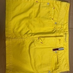 トミーガールミニスカート黄色Sサイズ^ ^