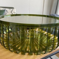 Kartell カルテル パニエ ローテーブル ダークグリーン ※4/15まで