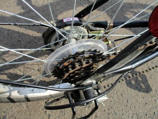 自転車 20インチ 折りたたみ自転車 ブラック 折り畳み 6段切替 札幌市 中央区