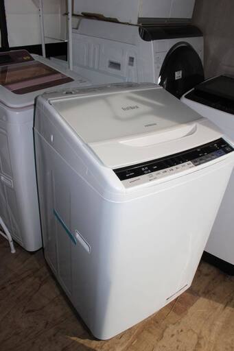 日立 全自動電気洗濯機 ８㎏ BW-V80A 2017年製 HITACHI