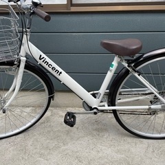 【ネット決済・配送可】自転車26インチ