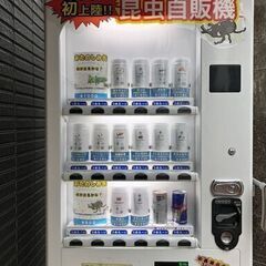 【昆虫自販機設置場所大募集】今流行りの食用昆虫！自販機を設置出来る場所を募集してます。【大阪中心に大募集中】の画像