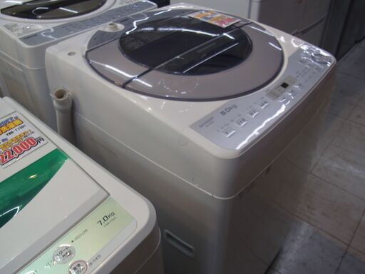 千葉県富里市 リサイクルショップ セコンドハンド 全自動洗濯機 SHARP