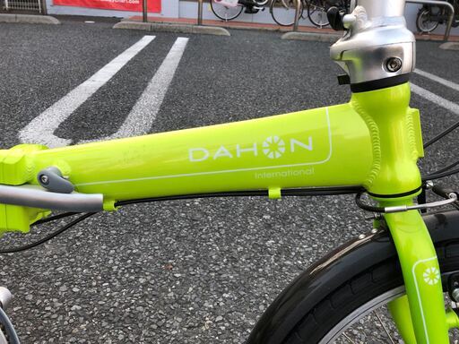 [数回のみ使用]ミニベロ 折りたたみダホンDAHON Vybe D7  ブルー Vybe D7 DAHON International(ダホンインターナショナル