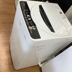 安心の6ヶ月保証付！！【SHARP(シャープ)】全自動洗濯機取りに来れる方