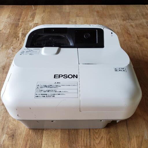 好評大人気EPSON エプソン ビジネスプロジェクター EB-590WT 3300lm ランプ使用時間: 高 794H/低 0H 動作品 初期化/清掃済み 本体