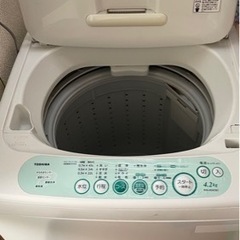 洗濯機4.5キロ TOSHIBA