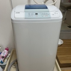 Haier 洗濯機 5kg 2016 0円