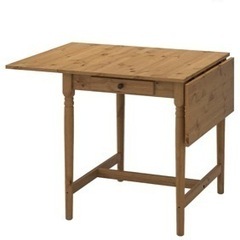 【ネット決済】【取引相談中】IKEA 折りたたみテーブル　未使用品