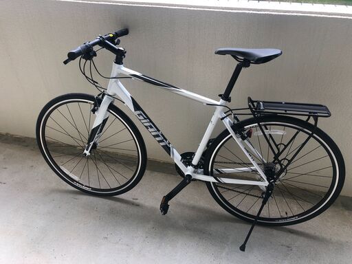 クロスバイク 自転車 GIANT クロスター2021 白 500(M)