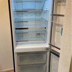 Haier 340L 冷蔵室 ステンレスシルバー