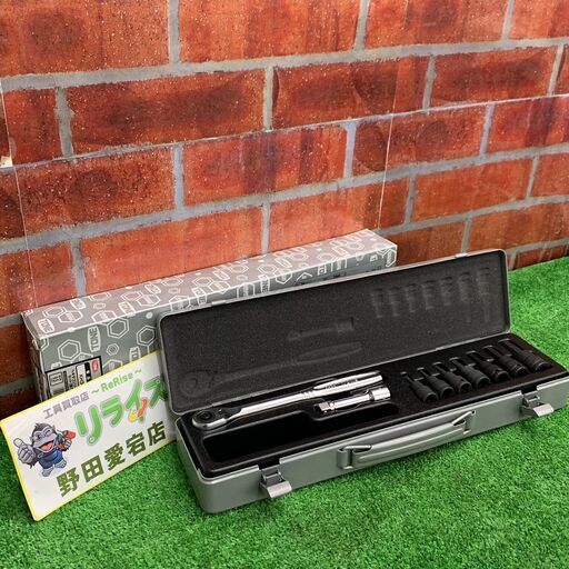 TONE KH3072 ヘキサゴンソケットレンチセット(強力タイプ)【リライズ野田愛宕店】【店頭取引限定】【未使用】IT2TRARFHIXC