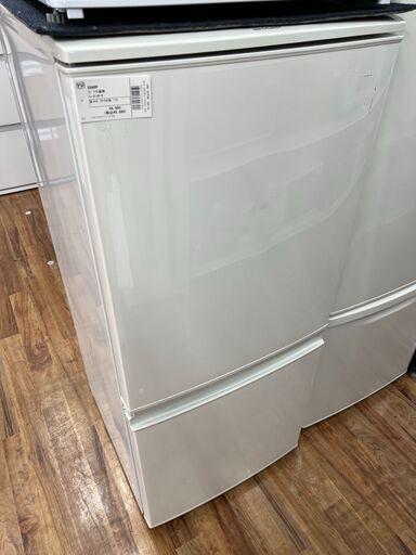 SHARPの2ドア冷蔵庫『SJ-D14B-W 2016年製』が入荷しました www