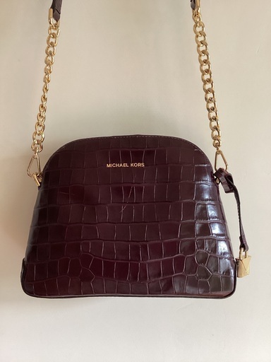 美品！MICHAEL KORS クロコ調