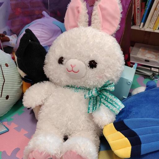 うさぎのぬいぐるみ大 Rin 八尾南のおもちゃの中古あげます 譲ります ジモティーで不用品の処分