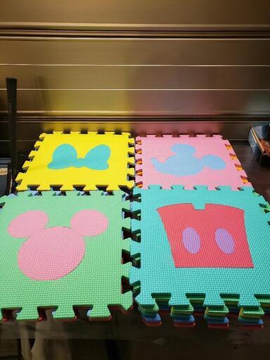 ジョイントマット ラグマット ディズニー 18枚 Rioja 高島平のその他の中古あげます 譲ります ジモティーで不用品の処分