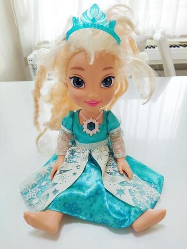 アナ雪 エルサ 歌う お人形 人形 ディズニー プリンセス ドール モーニングスター 豊四季のベビー用品 おもちゃ の中古あげます 譲ります ジモティーで不用品の処分