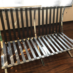 美品　バルセロナチェア(2P) ミース・ファンデルローエ