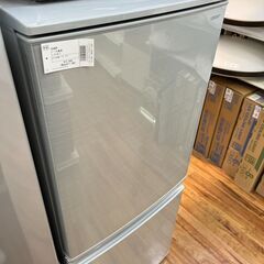 SHARPの2ドア冷蔵庫『SJ-D14D-S　2018年製』が入...