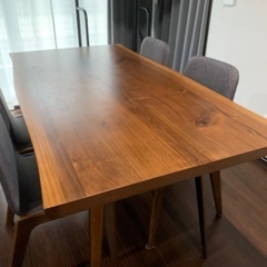 値下げ55,000→35,000 ダイニングテーブル チェア5点セット